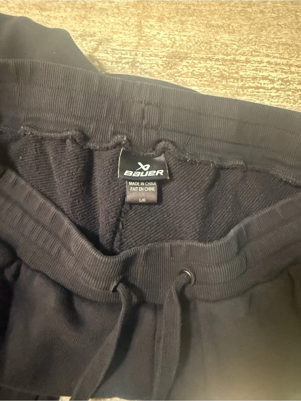 Bauer Black Men's Jogger Sweatpants